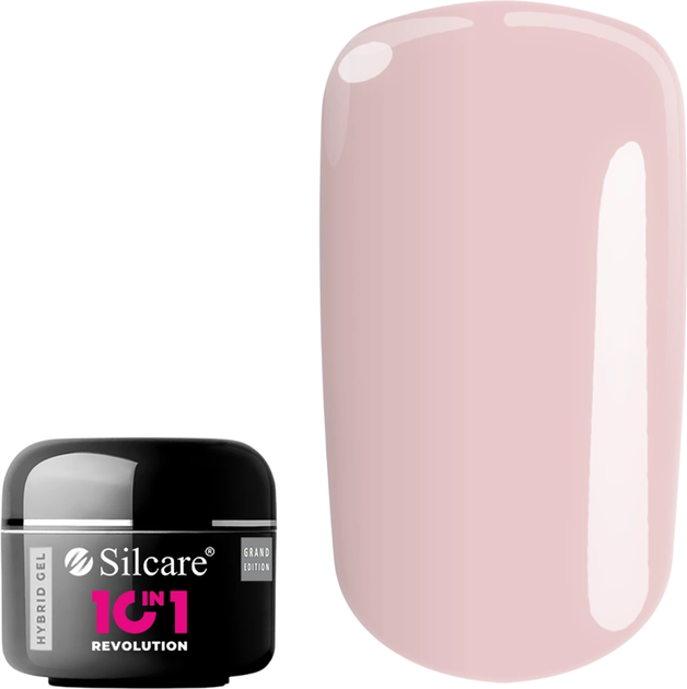 База для нігтів Silcare Revolution 10 в 1 Light Pink 50 г (5902560545784) - зображення 1