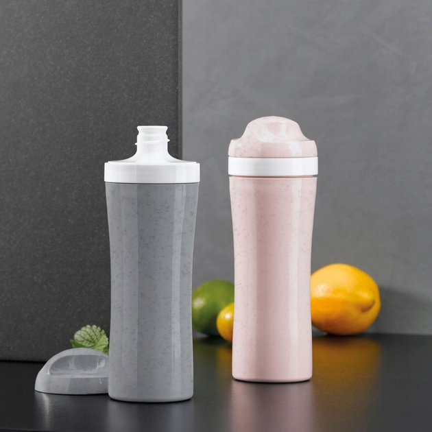 Пляшка для води Koziol Oase Organic Pink 425 мл (4002942444481) - зображення 2