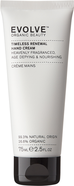 Krem do rąk Evolve Organic Beauty Timeless Renewal odnawiający 75 ml (5060200045640) - obraz 1