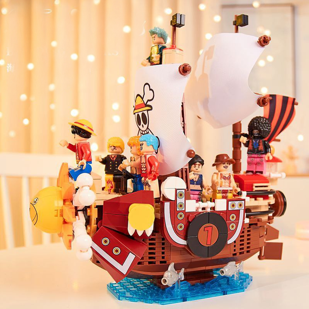 Великий конструктор блоковий корабель Ван ПІс Луффі Зоро One Piece