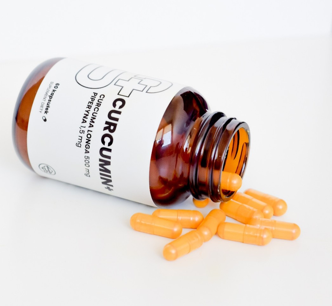 Suplement diety Up Health Pharma Curcumin+ 60 kapsułek (5905771809058) - obraz 2