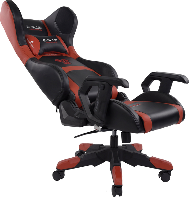 Fotel gamingowy E-Blue Cobra Bluetooth Red (EEC310REAA-IA) - obraz 5