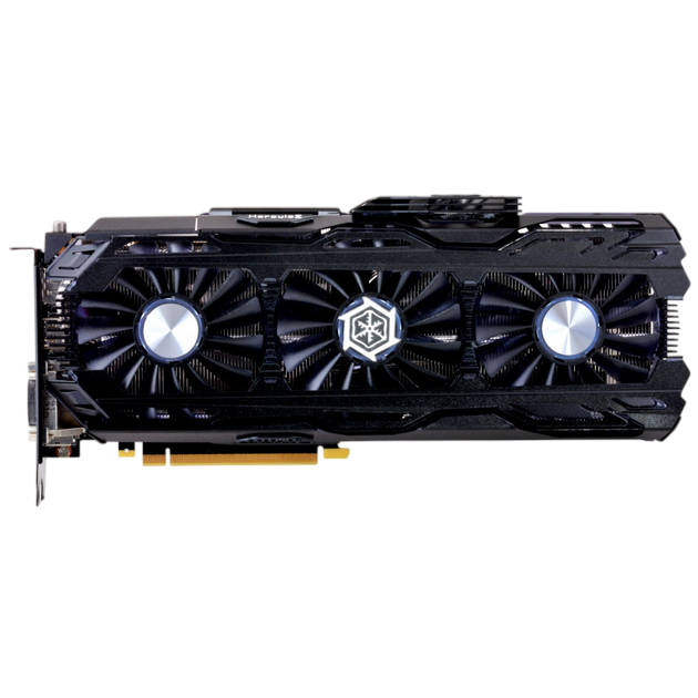 Відеокарта GeForce GTX 1080 Ti 11GB Inno3D iCHILL X4 (C108T4C-1SDN-Q6MNX) Б/В - зображення 2