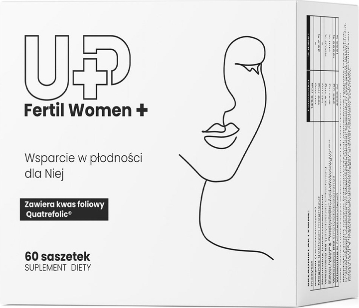 Suplement diety Up Health Pharma Fertil Women+ 60 saszetek (5904754157803) - obraz 1