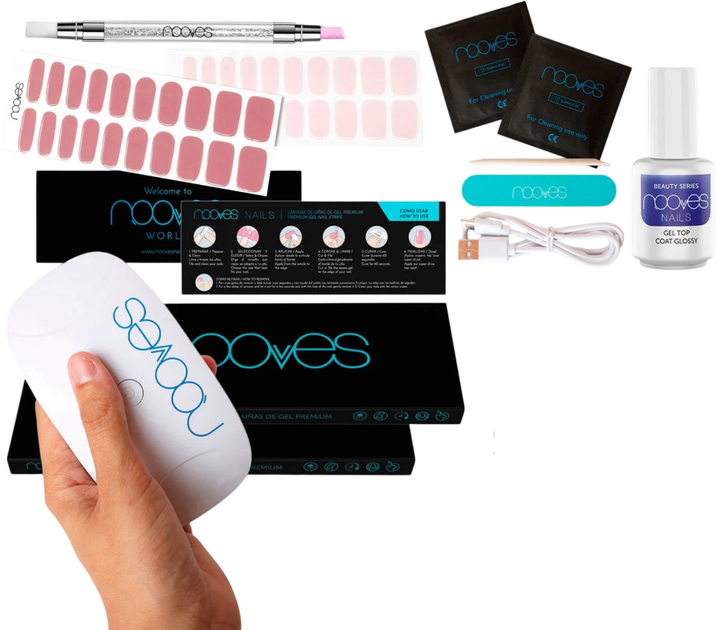 Стартовий набір для манікюру Nooves Premium Beauty Rose (8436613951941) - зображення 2