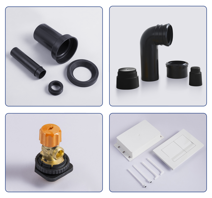 Комплект: Mixxus Premium Ellipse-SET-2101 Gray (в 2 ящ) Унітаз система змиву Tornado 3.0+ Інсталяція Koer KT-0404 + панель KT-0604-07 Gun Gray (MP6668) - изображение 10