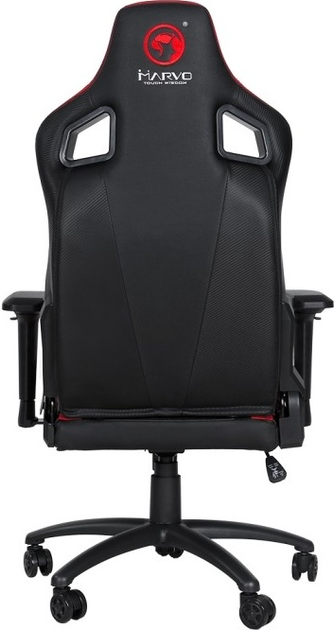 Fotel gamingowy Marvo CH-118 Black/Red (6932391920145) - obraz 3