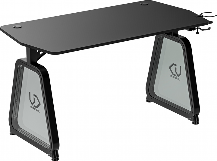 Biurko gamingowe ULTRADESK Booster Black (UDESK-BO-BA/BB) - obraz 6