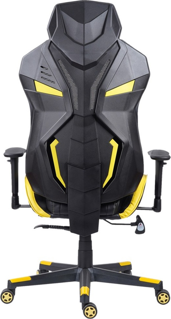 Fotel gamingowy Marvo CH-133 Black/Yellow (6932391924822) - obraz 3