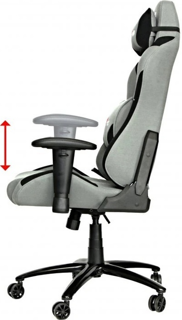 Fotel gamingowy Red Fighter C3 Grey (MGRDH03LA000) - obraz 7