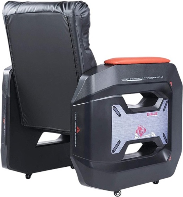 Крісло-софа E-Blue Auroza EEC338 Black/Red (EEC338BKAA) - зображення 6