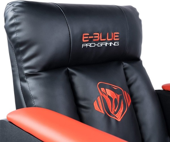 Крісло-софа E-Blue Auroza EEC338 Black/Red (EEC338BKAA) - зображення 8