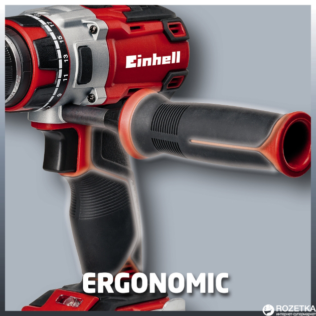 Wkrętarka akumulatorowa Einhell X-Change TE-CD 18 Li Brushless Solo (4513850) - obraz 2