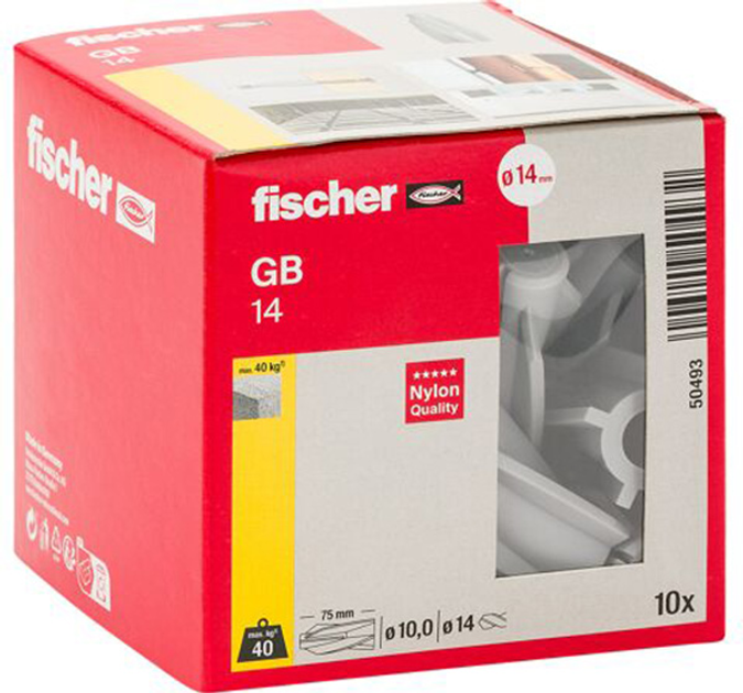 Анкер для газобетону Fischer GB 14 14х75 мм 10 шт (50493) - зображення 3