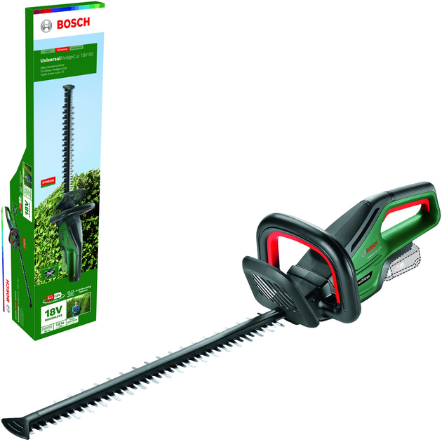 Akumulatorowe bezszczotkowe nożyce Bosch UniversalHedgeCut 18V-50 solo (0600849K00) - obraz 4