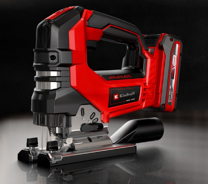 Лобзик акумуляторний безщітковий Einhell X-Change TP-JS 18/135 Li BL - Solo (4321260) - зображення 10