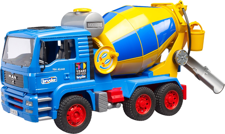 Машинка іграшкова Bruder Бетонозмішувач Man TGA (4001702010638) - зображення 2