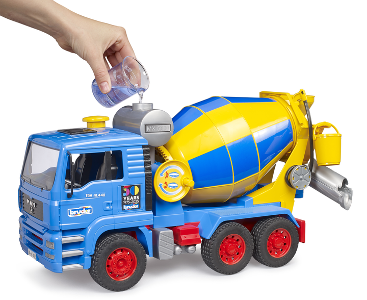 Машинка іграшкова Bruder Бетонозмішувач Man TGA (4001702010638) - зображення 6