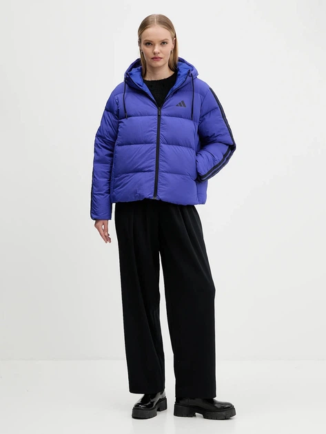 Пуховик зимний женский Adidas Essentials Climawarm 3-Stripes