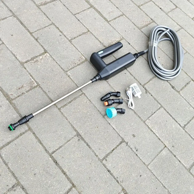 Портативный аккумуляторный опрыскиватель для растений / садовый опрыскиватель со шлангом LY-1014 AND 2054369 мультиколор 2054369 - изображение 4