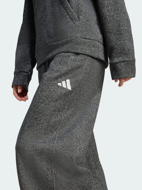 Спортивные штаны на флисе женские Adidas All Szn Holiday Glitter