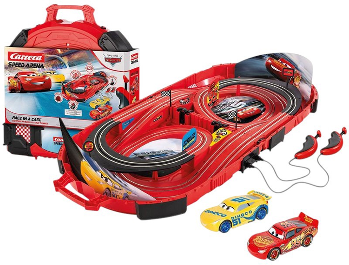 Гоночний трек Carrera Speed Arena Disney Pixar Cars (20016002) (4007486160026) - зображення 2