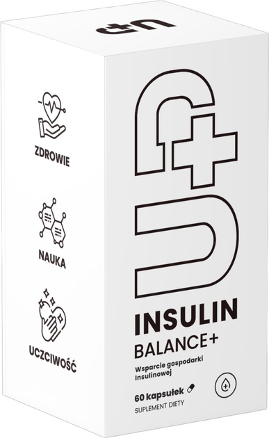 Дієтична добавка Up Health Pharma Insulin Balance+ 60 капсул (5904754157896) - зображення 1
