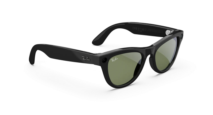 Смарт-окуляри Ray-Ban Meta Skyler Standard - Shiny Black / G-15