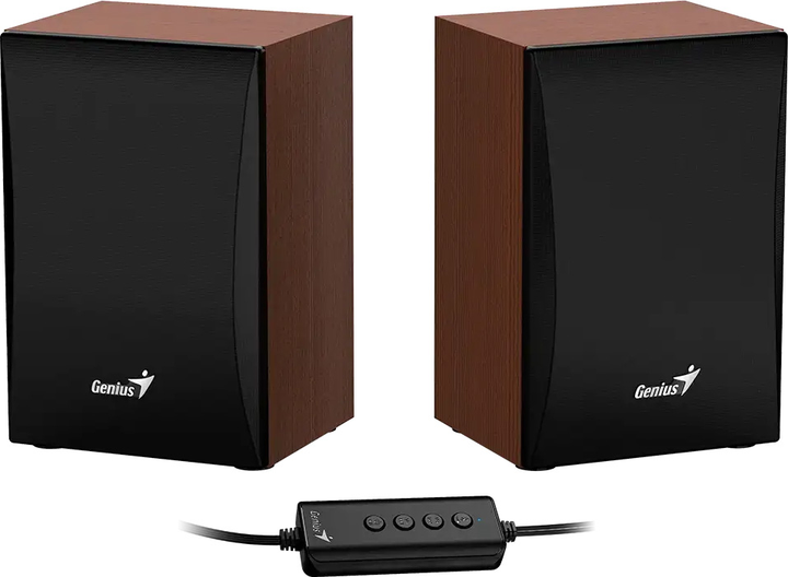 Акустична система Genius SP-HF380BT Brown (31730034400) - зображення 1