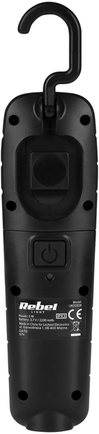 Lampa warsztatowa Rebel 5 W COB (5901890104715) - obraz 5