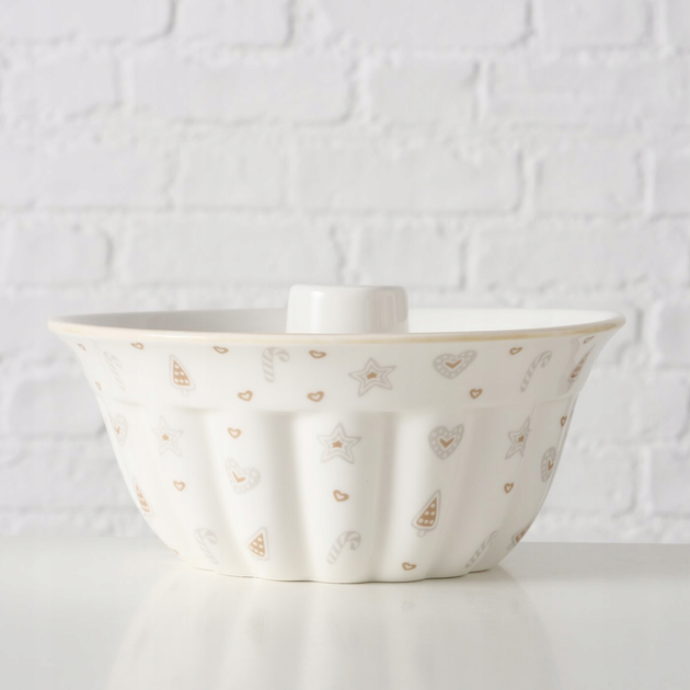 Forma do pieczenia babki Boltze Bakery ceramiczna 850 ml (4066076427420) - obraz 3
