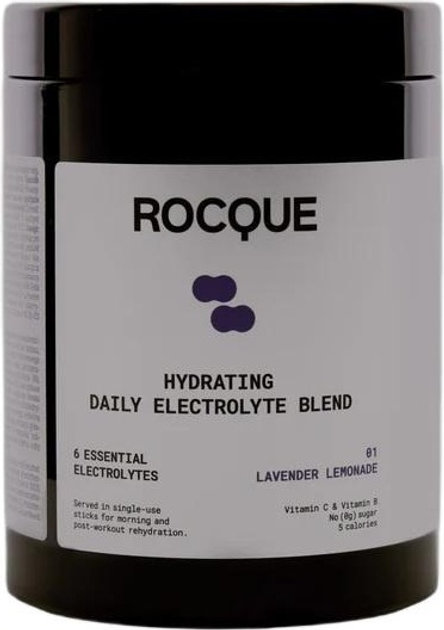 Дієтична добавка Rocque Hydrating Daily Electrolyte Blend Лавандовий лимонад 28 пакетиків (5907152950830) - зображення 1