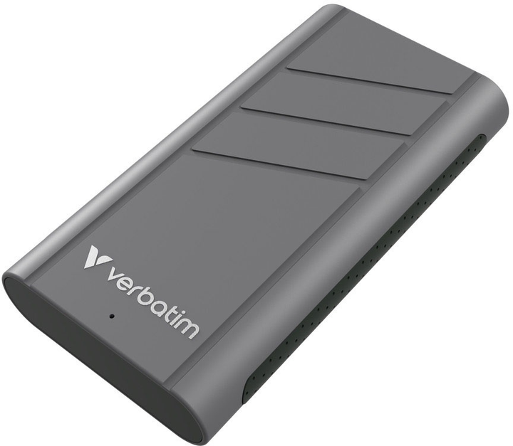 SSD диск Verbatim TurboMetal 4TB USB-C USB4 Silver - зображення 1