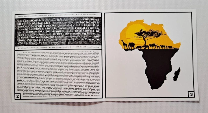 Dr. Alban - Born In Africa (1996) Audio CD - изображение 5