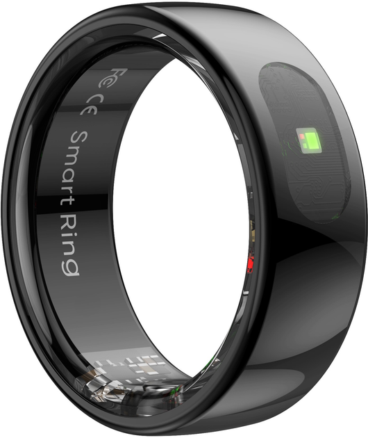 Smart pierścień Powerton PRO 21.6mm Black (WPSR08-B12) - obraz 1