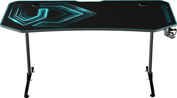 Biurko gamingowe ULTRADESK Frag XXL Black/Blue (UDESK-FX-BL) - obraz 1