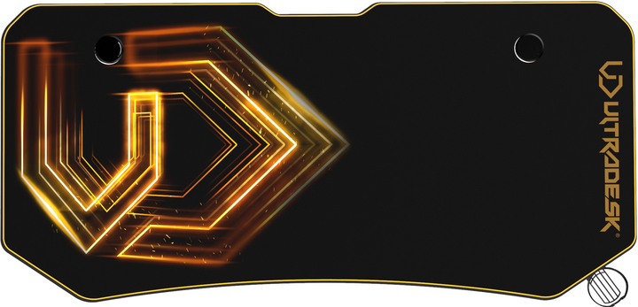 Biurko gamingowe ULTRADESK Frag XXL Black/Gold (UDESK-FX-GD) - obraz 10
