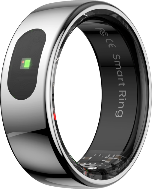 Smart pierścień Powerton PRO 22.4mm Silver (WPSR08-S13) - obraz 2
