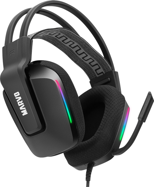 Słuchawki Marvo H8619 Black (QMMWM19EGB00) - obraz 4