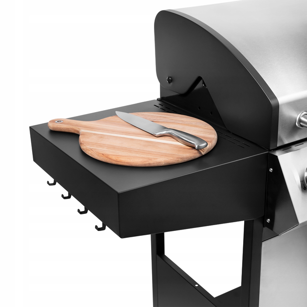 Grill gazowy ogrodowy Teesa BBQ 5007 MASTER 5 palników szafka na butlę 15kW TSA0251 (5901890118354) - obraz 6