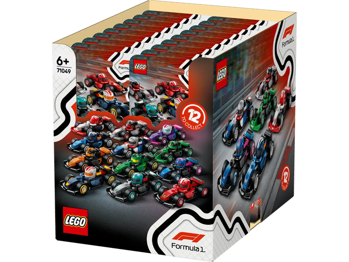 Minifigurka LEGO F1 Samochody 36 szt. pudełko (5702017916743) - obraz 2