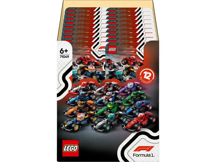 Minifigurka LEGO F1 Samochody 36 szt. pudełko (5702017916743) - obraz 4