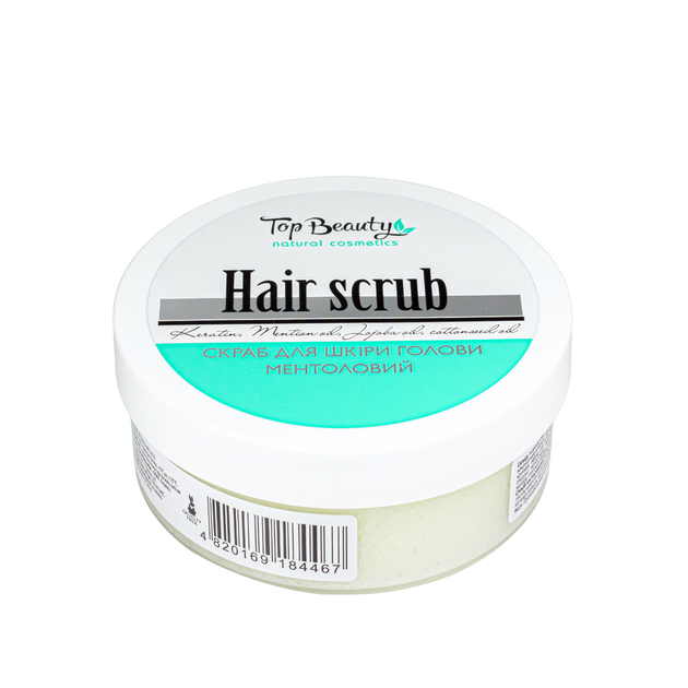 Скраб для кожи головы Top Beauty Menthol Hair Scrub с ментолом 250 мл - изображение 8