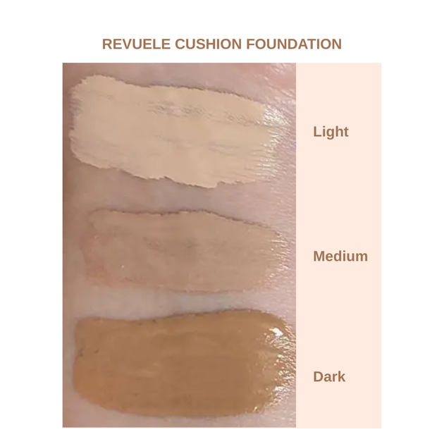 Тональний крем-кушон для обличчя Revuele Cushion Foundation тон Бежевий, 9 г - зображення 4