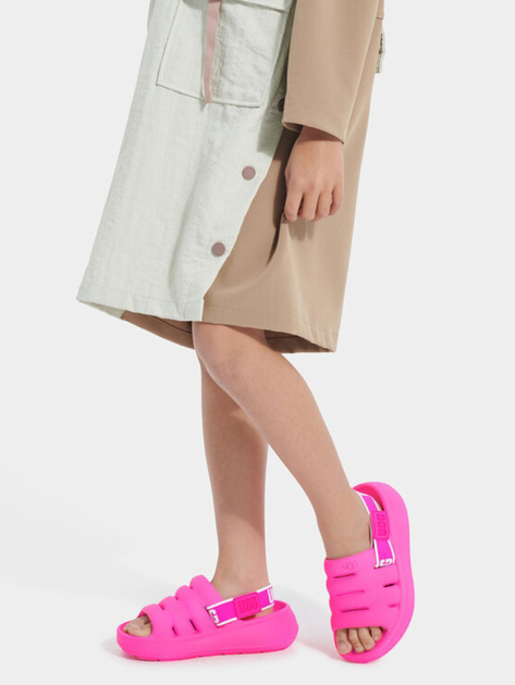 Подростковые шлепанцы для девочек UGG Sport Yeah 972597248 36 (4) Розовые (1159843714) - Фото 2 Подростковые шлепанцы для девочек UGG Sport Yeah 972597248 36 (4) Розовые (1159843714) - изображение 2