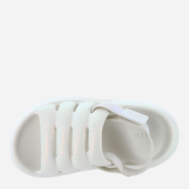 Подростковые шлепанцы для девочек UGG Sport Yeah Glitter 846658943 36 (4) Молочные (1159843718) - изображение 5