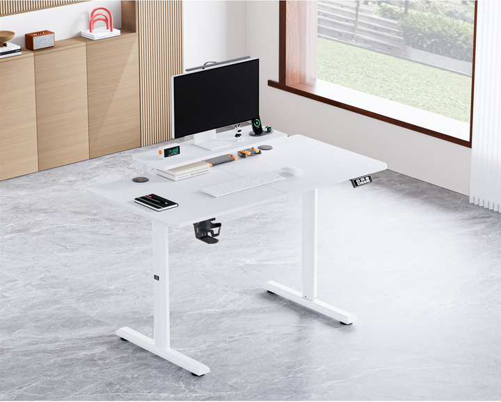Biurko gamingowe ULTRADESK Highlander White (UDESK-HG-WT) - obraz 7