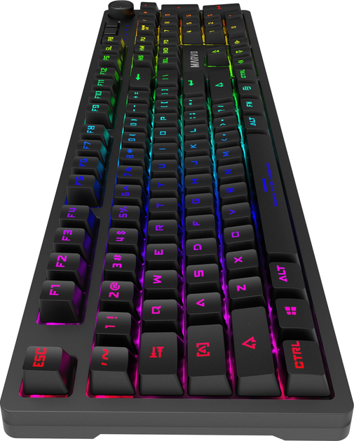 Klawiatura przewodowa Marvo KG954 Jixian Blue USB Black (KG954 EN) - obraz 5