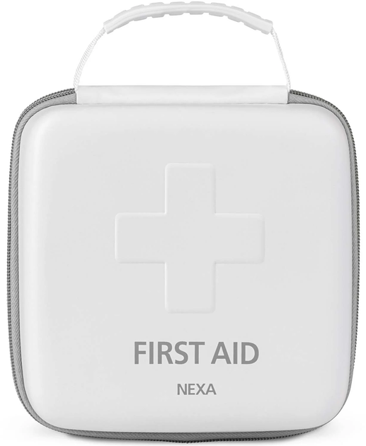 Apteczka pierwszej pomocy Nexa FHD 39 elementów w twardej obudowie Biała (7330545137156) - obraz 1