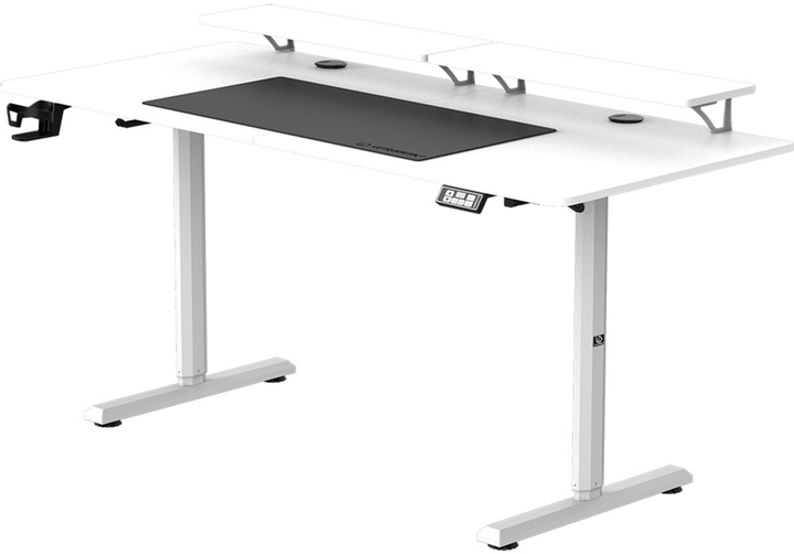 Ігровий стіл ULTRADESK Highlander XXL White (UDESK-HGXL-WT) - зображення 3